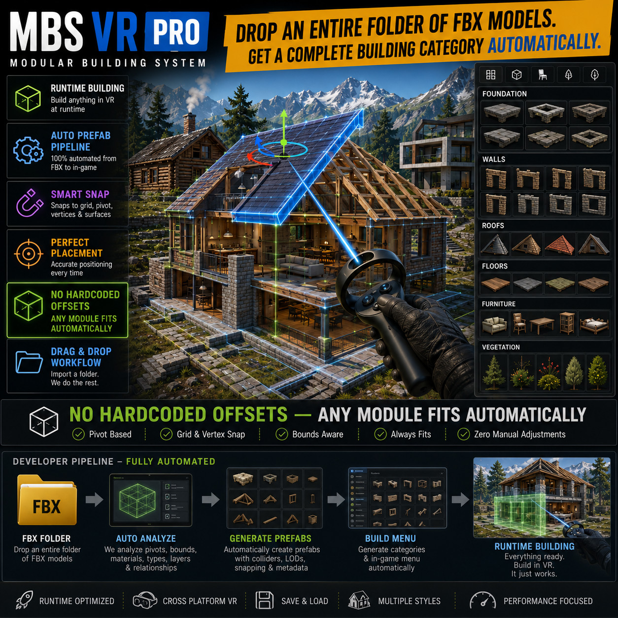 MBS VR Pro - Advanced Modular Building System (NEW Release)